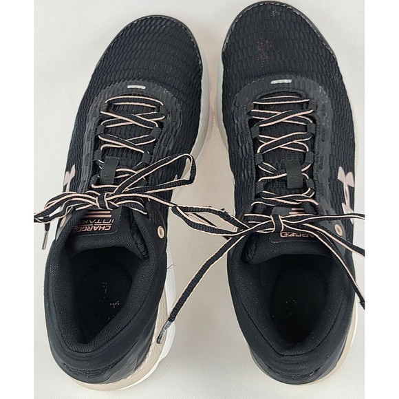 Under Armour Charged Intake 3 Women's (10) Black Running Shoes 3021245-002 - Picture 8 of 12